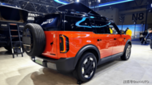 硬派越野破局者福特智趣烈馬重慶預售